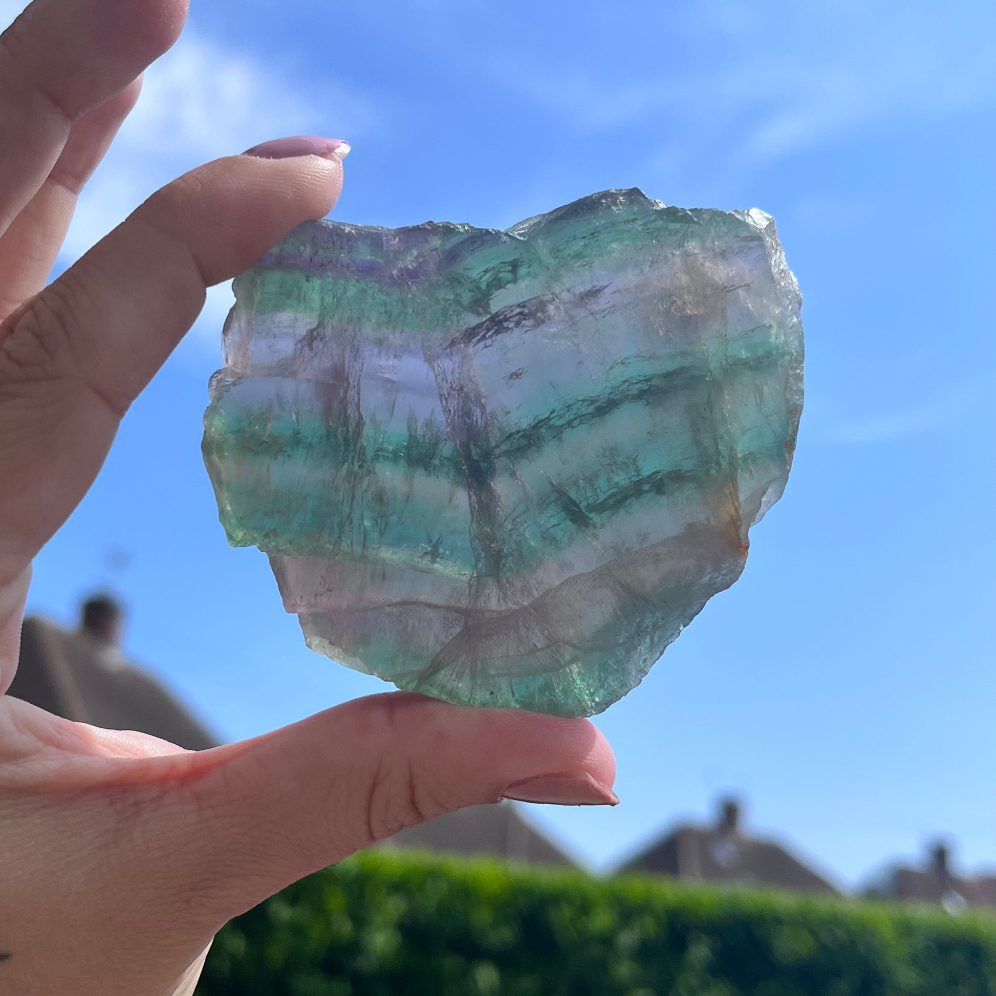 Fluorite Slice