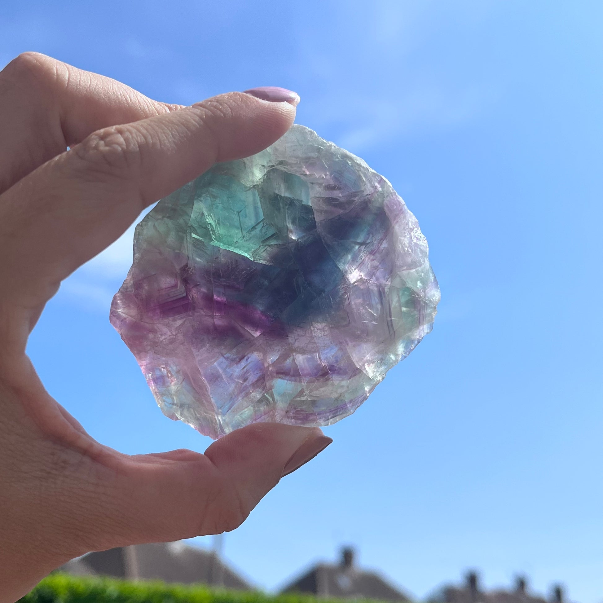 Fluorite Slice