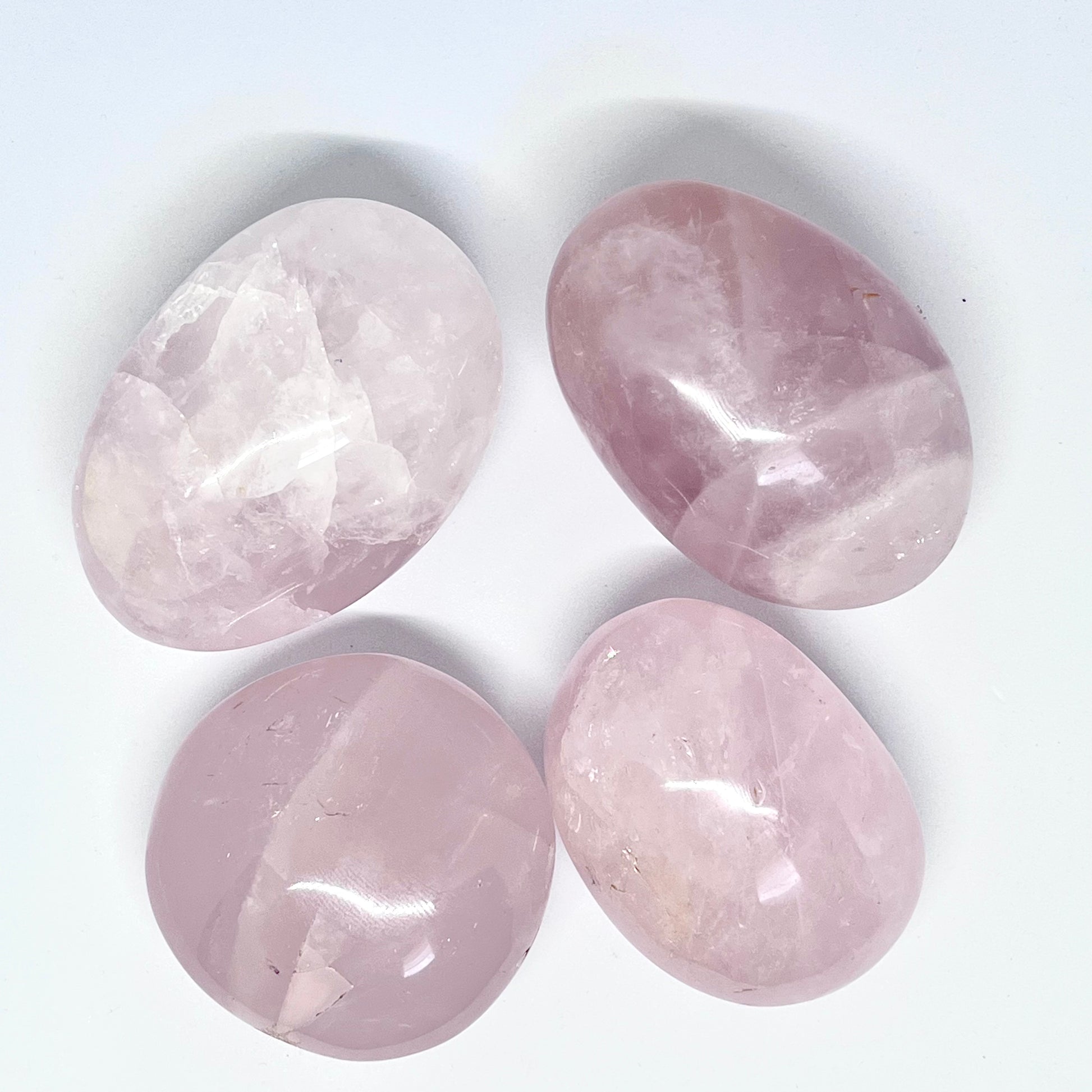 Rose Quartz Palm Stones