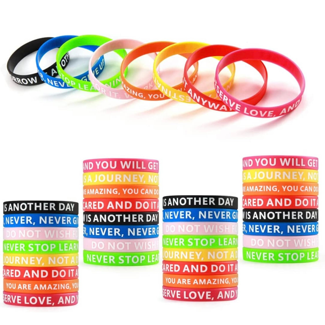 Motivational Wrist Bands