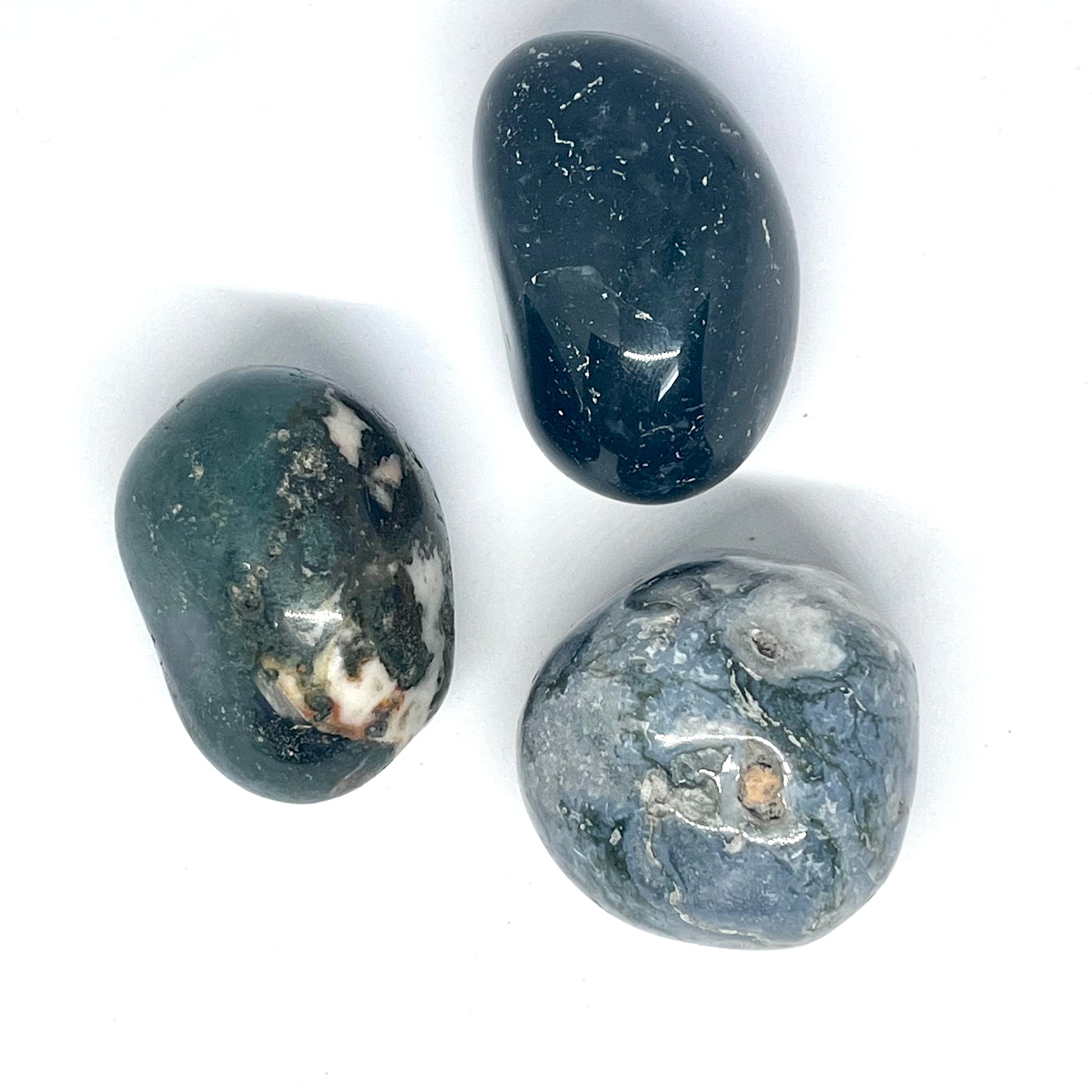 Moss Agate XL Tumbles