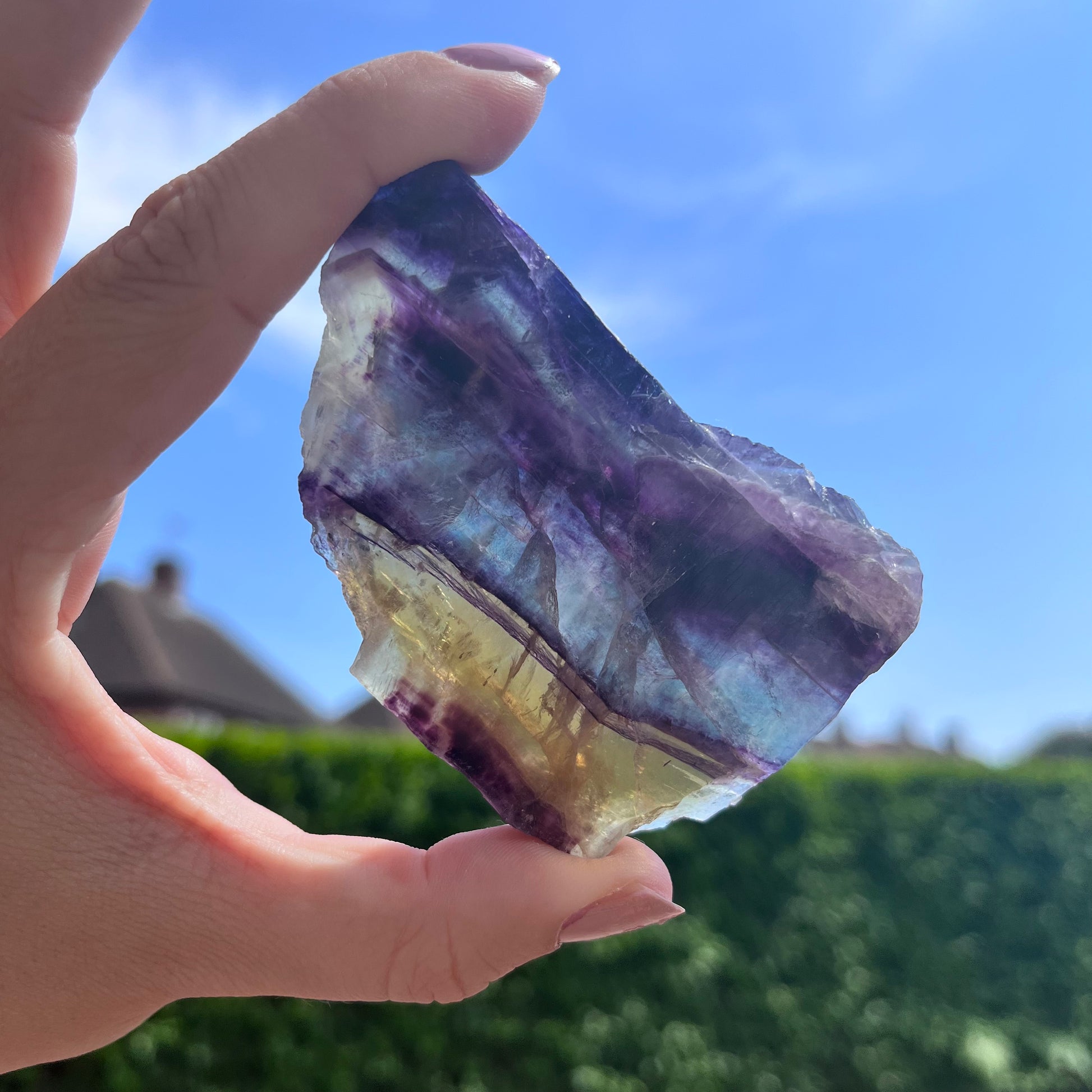 Fluorite Slice