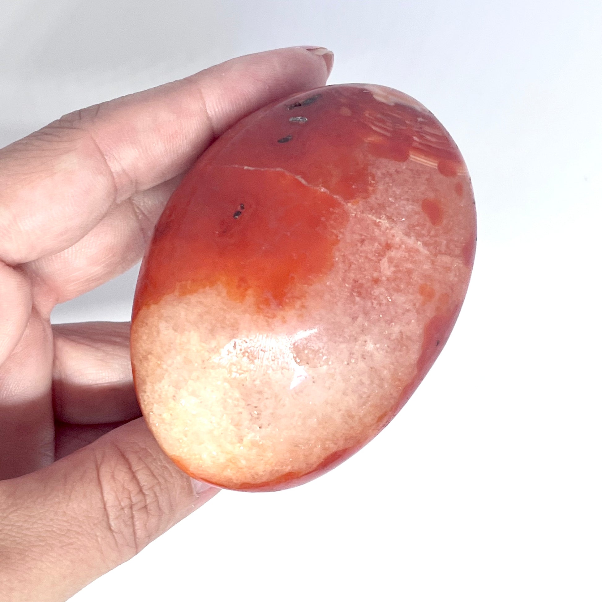 Carnelian Palm Stones