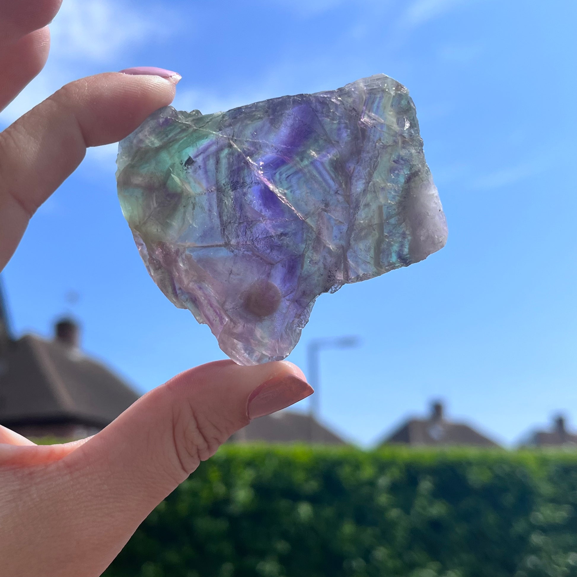 Fluorite Slice