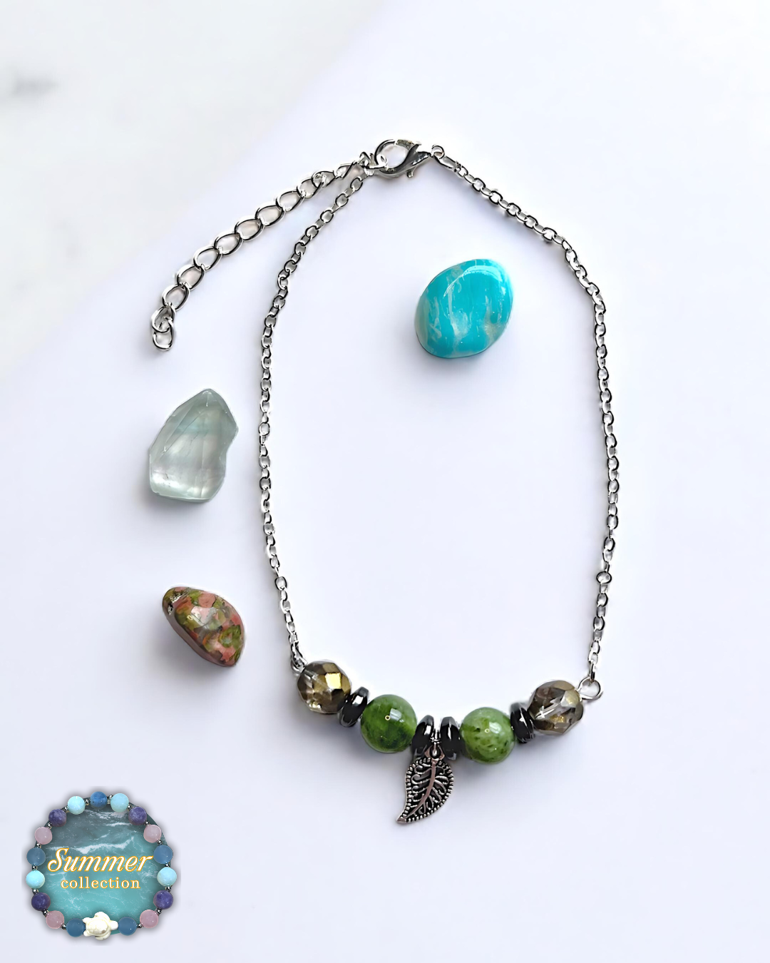 Ankle Bracelet Leaf