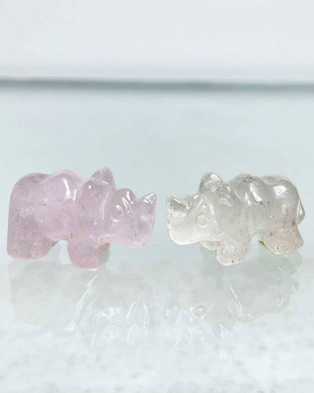 Mini Rhino Carvings