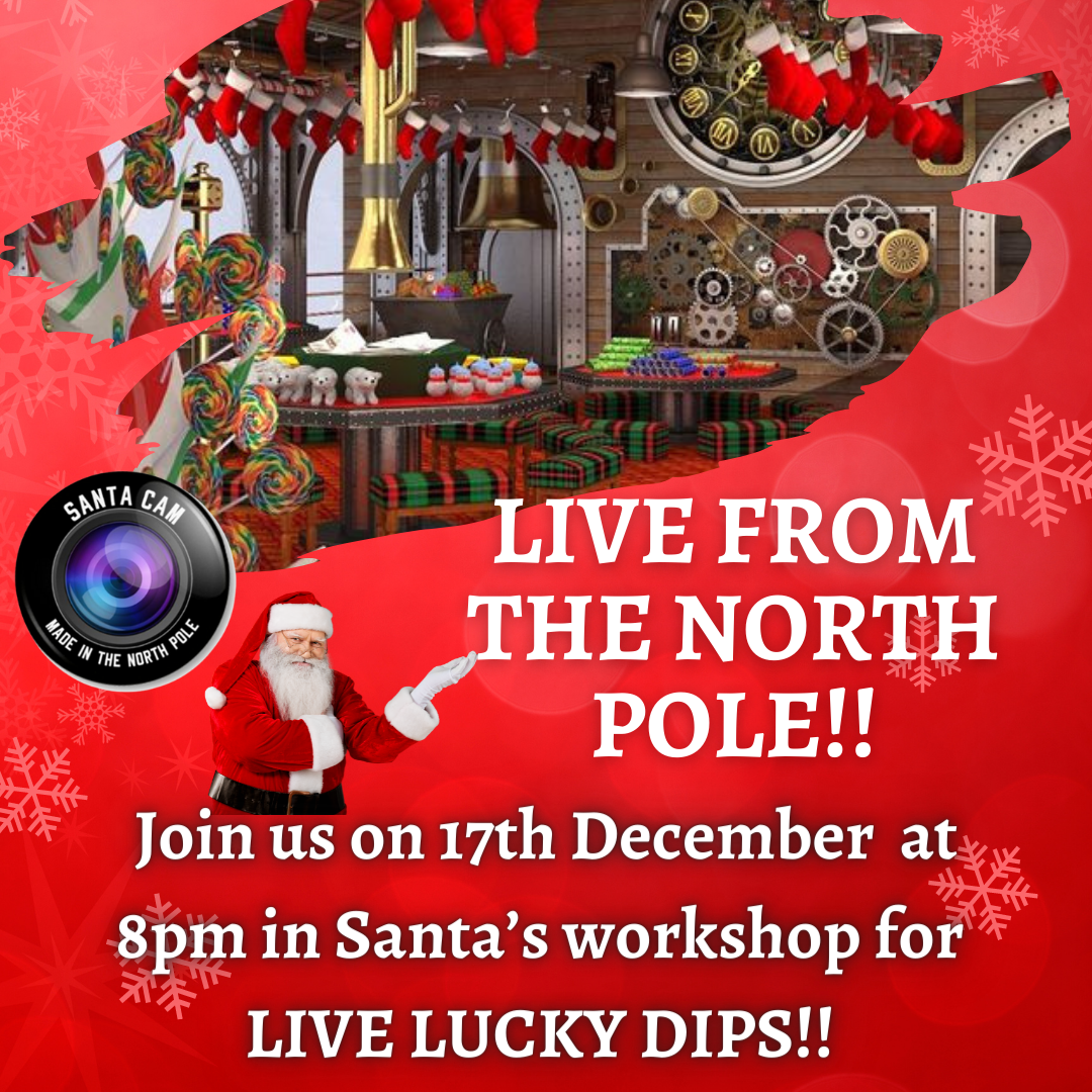 Santa’s Lucky Dip Live🎅🏼