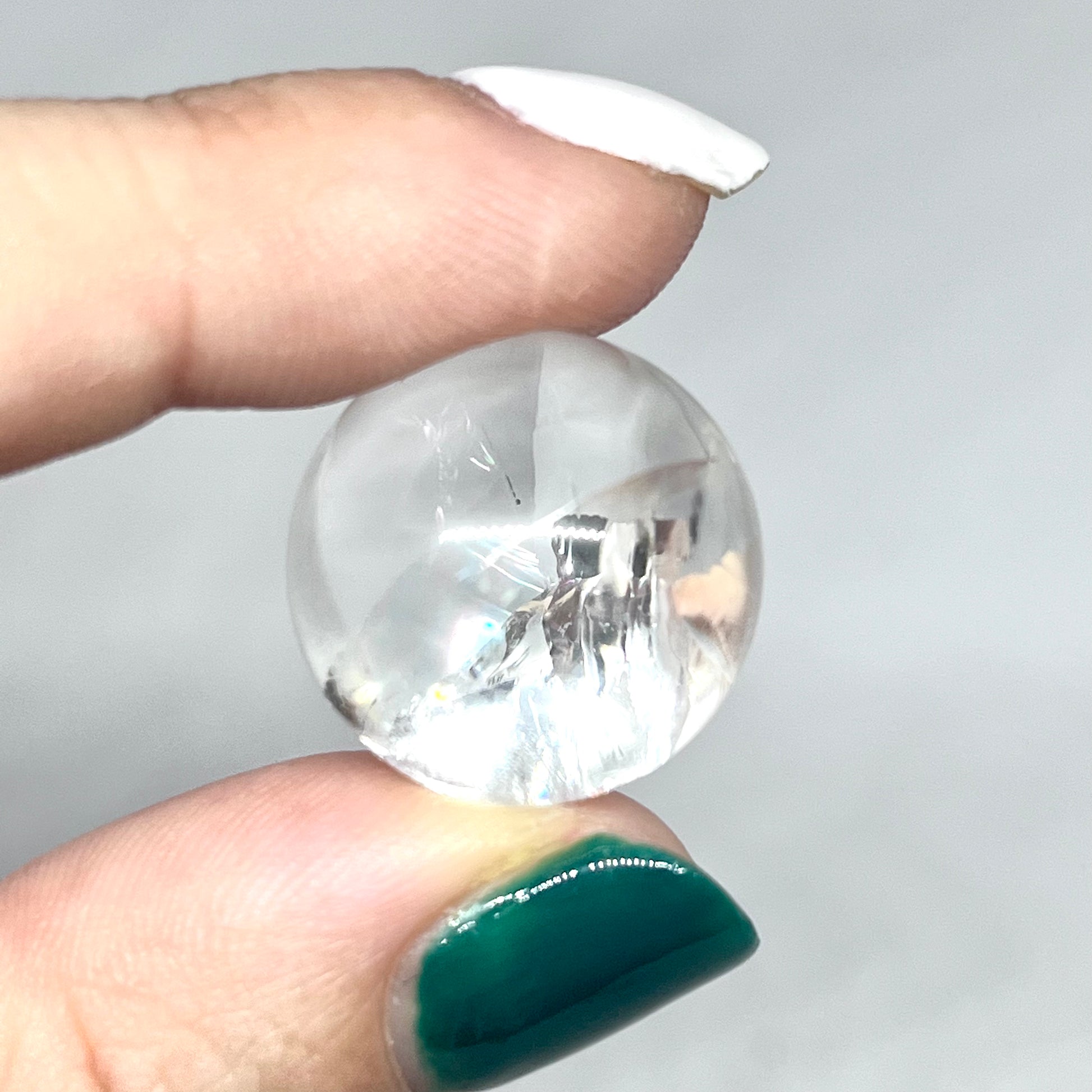 Rainbow Clear Quartz Sphere