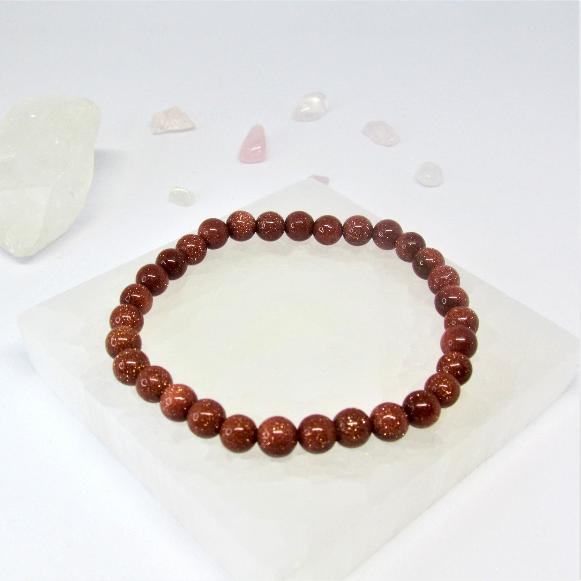 Goldstone Bracelet 6mm